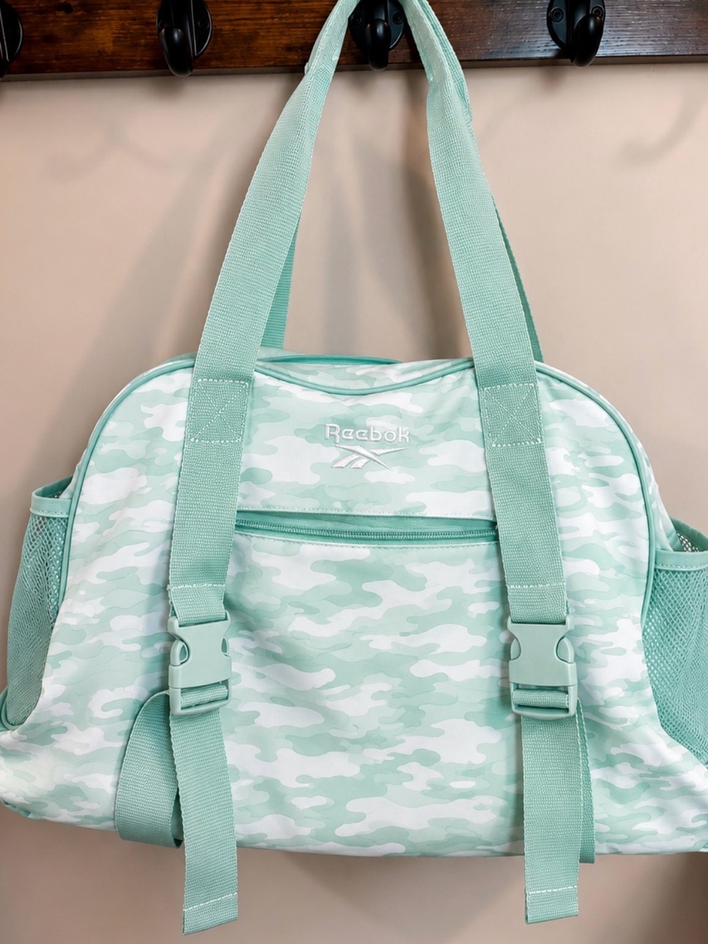 Reebok Mint Camo Tote Bag